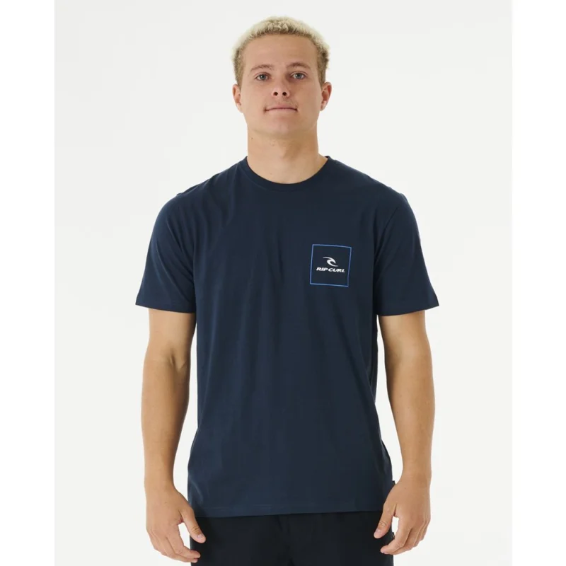 T-SHIRT RIP CURL CORP ICON Solde