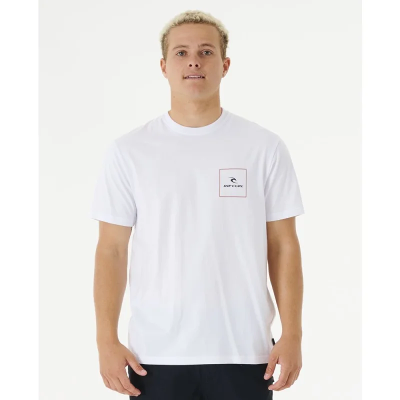 T-SHIRT RIP CURL CORP ICON Pas Cher
