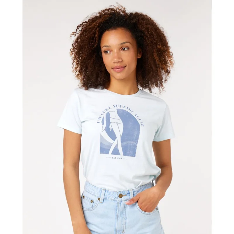 T-SHIRT RIP CURL RE-ENTRY Affaire À Saisir