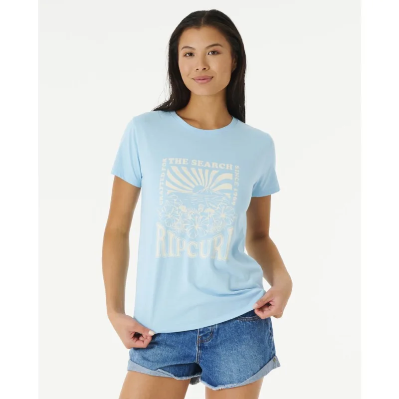 Offre Spéciale T-SHIRT RIP CURL TROPICAL SUNSET STANDARD