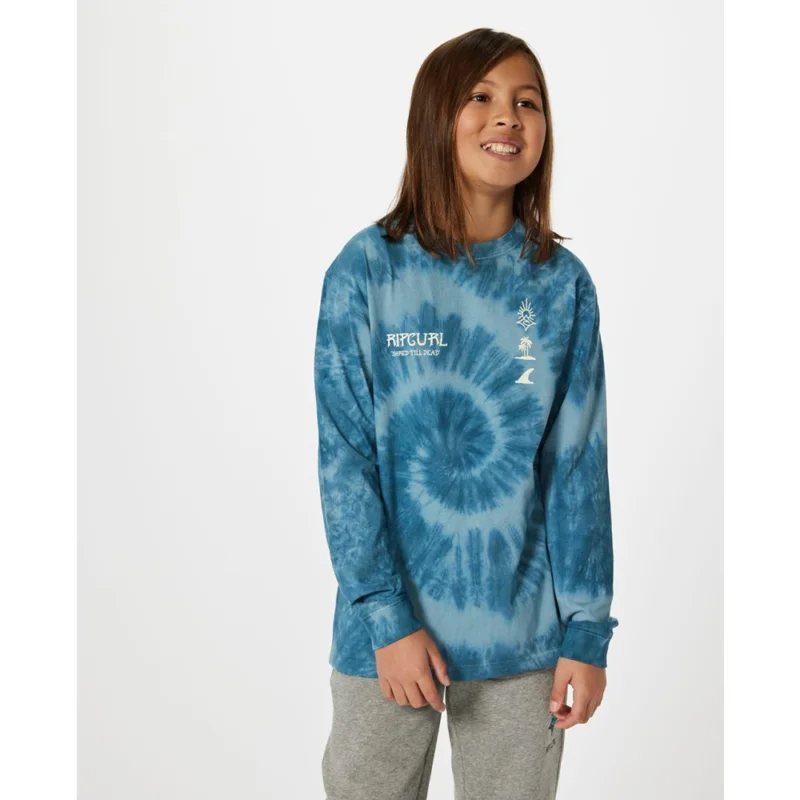 Dernière Chance T-SHIRT RIP CURL SHRED TIE DYE