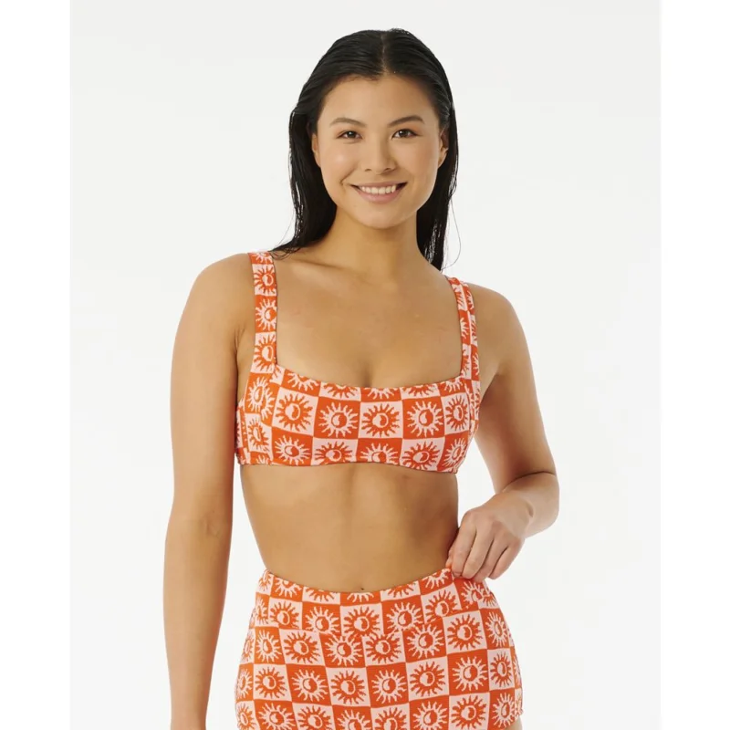 TOP BIKINI RIP CURL SUMMER CHECK Expédition Rapide