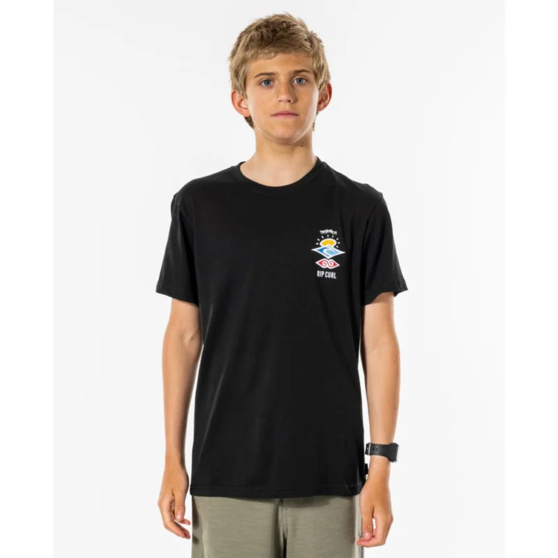 T-SHIRT RIP CURL SEARCH ESSENTIAL Acheter Direct