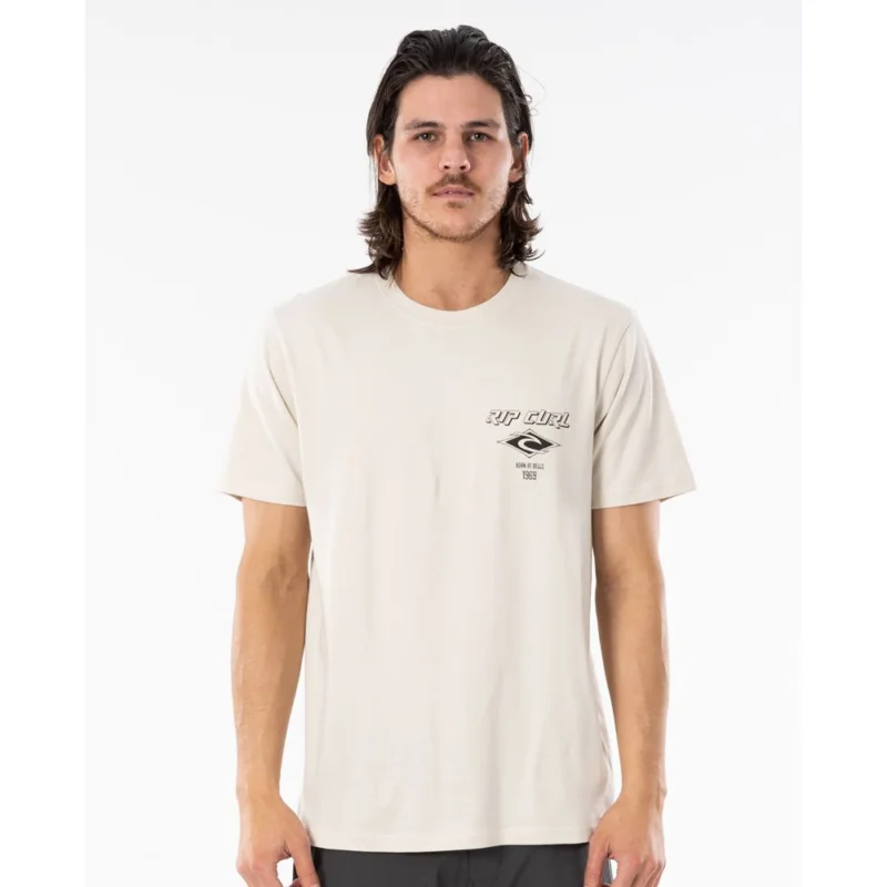 T-SHIRT RIP CURL FADEOUT ESSENTIAL Haute Qualité