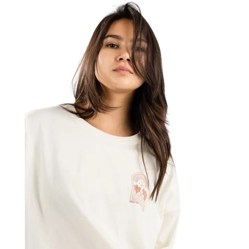 T-SHIRT HURLEY BEACH CASA BOYFRIEND TEE Commander Maintenant
