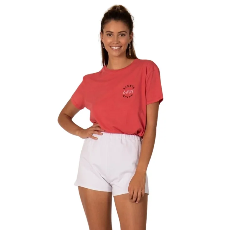 T-SHIRT SISSTREVOLUTION SISSTR LOVE Soldes