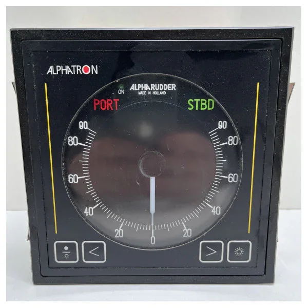 Alphatron Rudder Angle Indicator Display AlphaRudder 45 Dernier Modèle