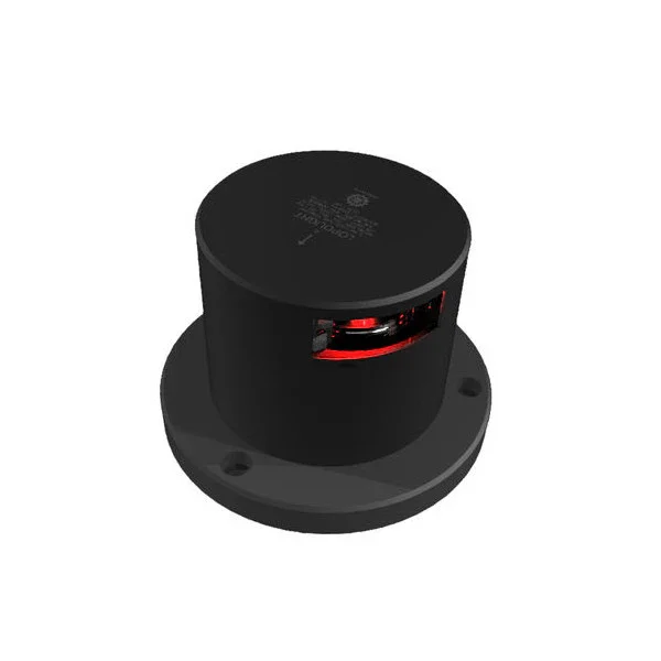Solde Lopolight Port-Side Red Navigation Light 2 NM Black-301-009-Pro