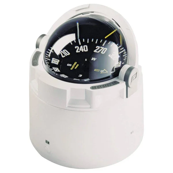 Plastimo Olympic 135 Liquid Compass White with black rose - 57634 Petit Prix