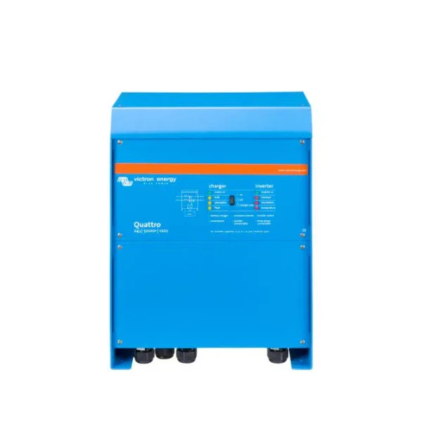 Victron Quattro 24V 5000W 120A - 230V battery charger and inverter - Viqua245021010 Super Prix