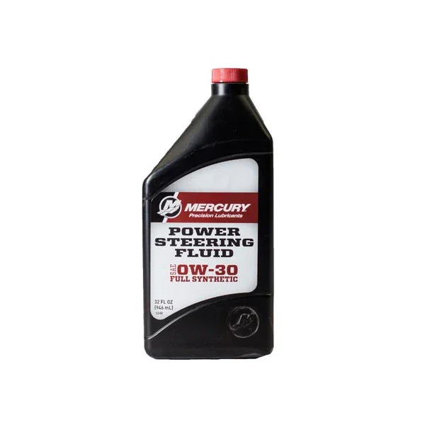 6x Mercury Power Steering Fluid OW -30 Synthetic - 858077K01 Offre Du Jour