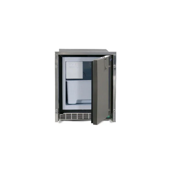 Populaire Isotherm Low Profile Stainless Steel Ice Maker 22 LBS Day - 5W08L11IMN000