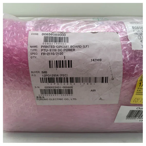 Certifié Furuno X-Band PTU9108 DC Radar PCB-008-447-830
