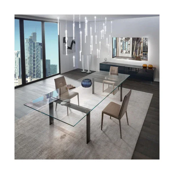 Acheter Direct Reflex Policleto High Quality Glass Italian Design Table