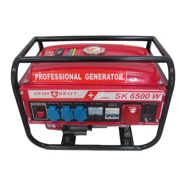 Swiss Kraft SK6500W 6500W Gasoline Generator Populaire
