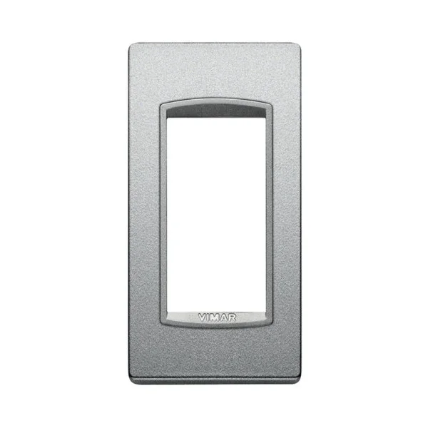 Vimar 20666-N13 Eikon Classic Decorative Argento Cover Plate Commande En Gros