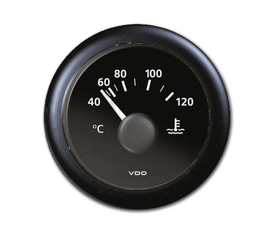 VDO 36553 Temperature Gauge 12V Black 52 mm - A2C59510320 Commande En Gros