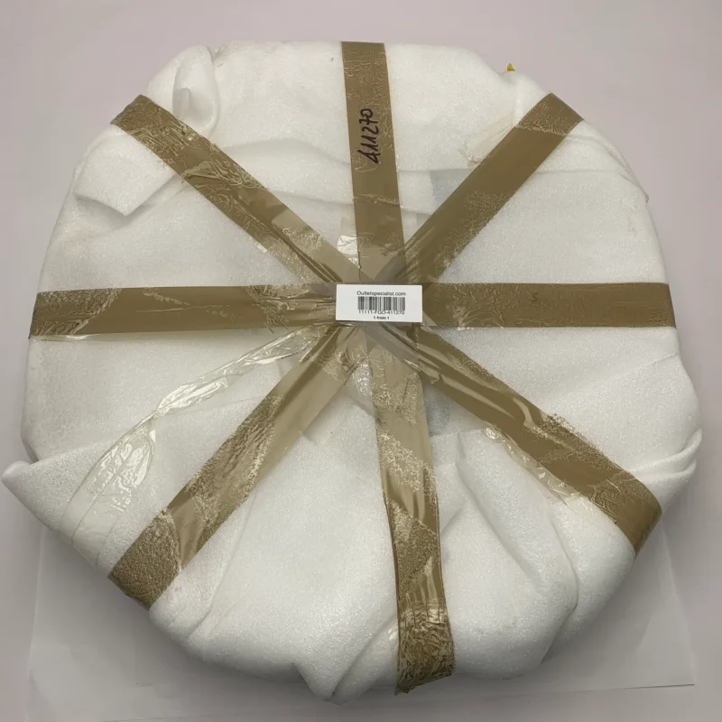 Custom Line 411270 Cushion Cover Soft Protection White Retour Gratuit