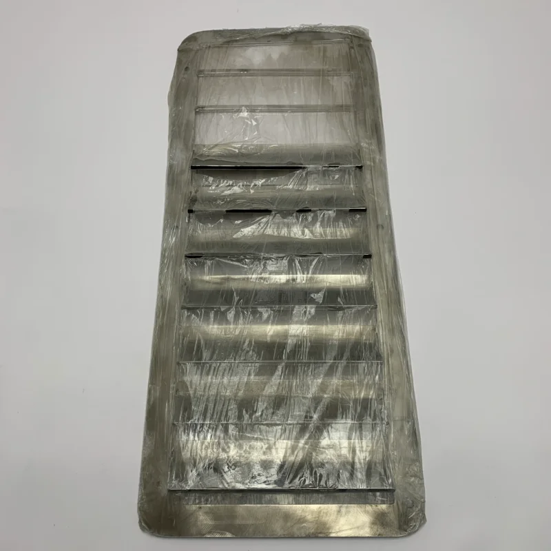 Nouvel Arrivage Ferretti F670 Exhaust Grille 465 x 275mm Stainless Steel - 406200