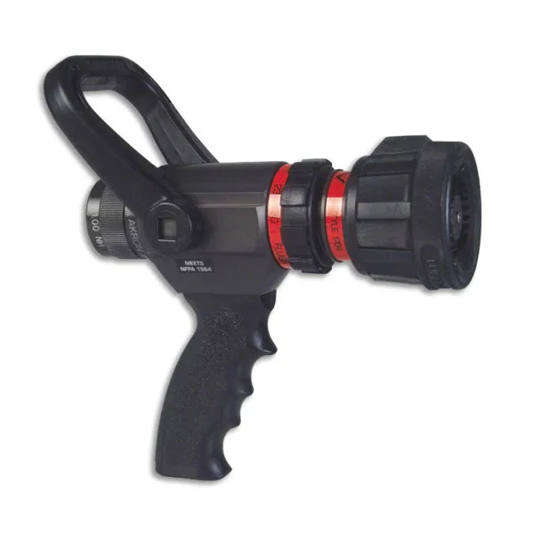 Certifié Akron 1704 Turbojet BSP Fire Nozzle with Adjustable Flow