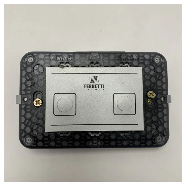 Vimar Ferretti Yachts 297566 Switch Control Button for Light Activation Paiement Sécurisé