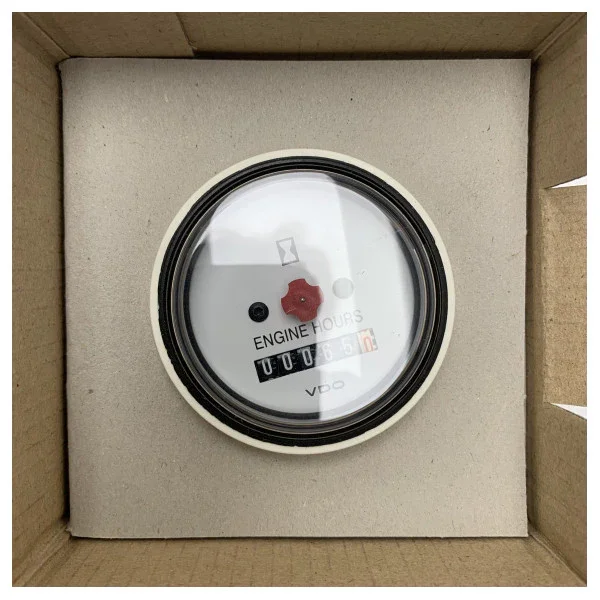 Populaire VDO N 03 110 402 12V White Engine Hour meter