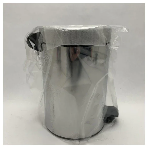 Pas Cher Inda A04023 Stainless Steel Waste Bin Elegant Design