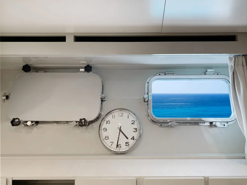 Expédié Aujourd'hui SCM Livorno Premium Porthole with Flood Cover 400 x 400 mm Stainless Steel