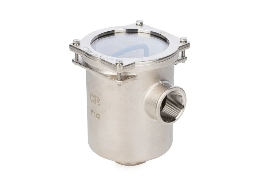 Maestrini 245445 Sea Water Strainer Filter Compact Design 3/4 inch Top Vente