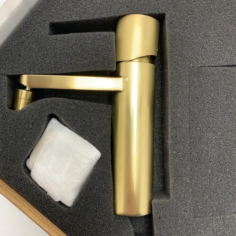Elka 4335-850-05PVD Bidet Mixer Tap With Drain in Gold Finish Acheter Direct