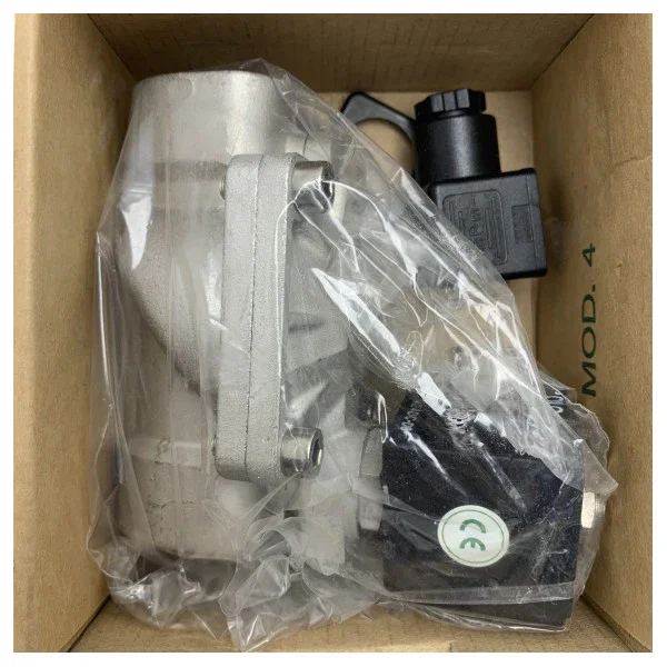 Esino Lario 21x4KV Solenoid Valve Stainless Steel 25mm Paiement Sécurisé