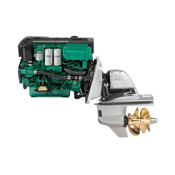 Marque Dual Volvo Penta D4-300 Aquamatic Engine Package With Drives and Electronics