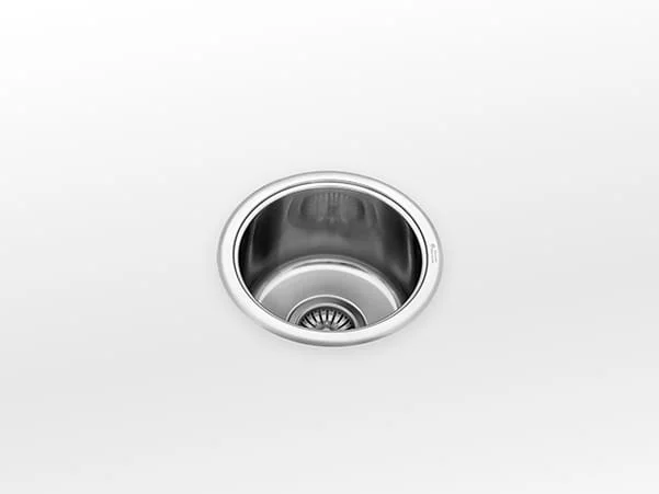 Réduction Alpes VDF 31 Sink Drainage Basin Round Stainless Steel