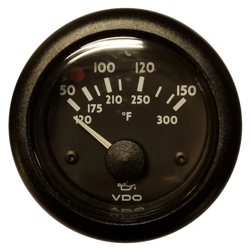 Top Vente VDO N02 120 410 Engine Oil Pressure Gauge 25 Bar White