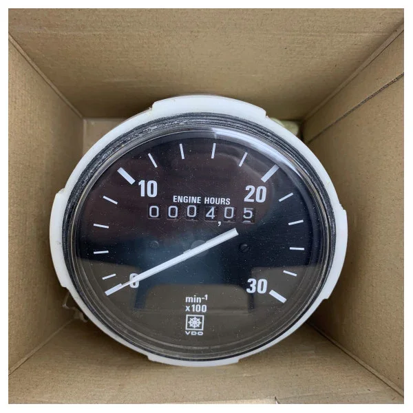 Bon Marché VDO N02040338 Engine Tachometer with Hour counter 3000 RPM