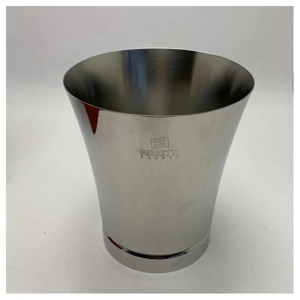 Livraison Express Degrenne Stylish Stainless Steel Ice Bucket with Ferretti Logo