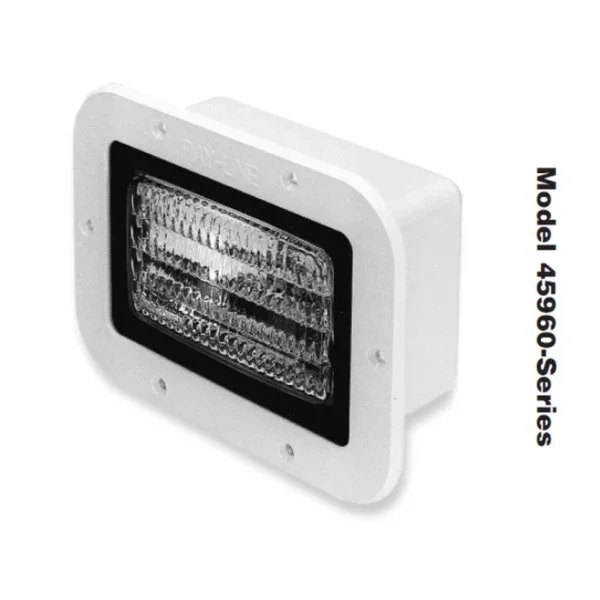 Jabsco Flush Mount Deck Flood Light White 12V - 45960-0000 Seulement Aujourd'hui