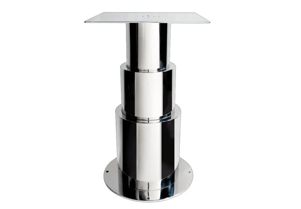 Satisfait Ou Remboursé ATEP Electric Table Pedestal AISI316 H690 -H340 3Stages 24V - 20.18898b/Ino