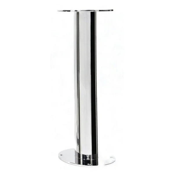 ATEP Fixed Stainless Steel Table Pedestal 710 x 110 mm - 20.0050b/Inox Soldes