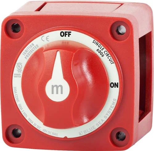 Vente Flash Blue Sea M Series Battery Main Switch Single Circuit On/OFF