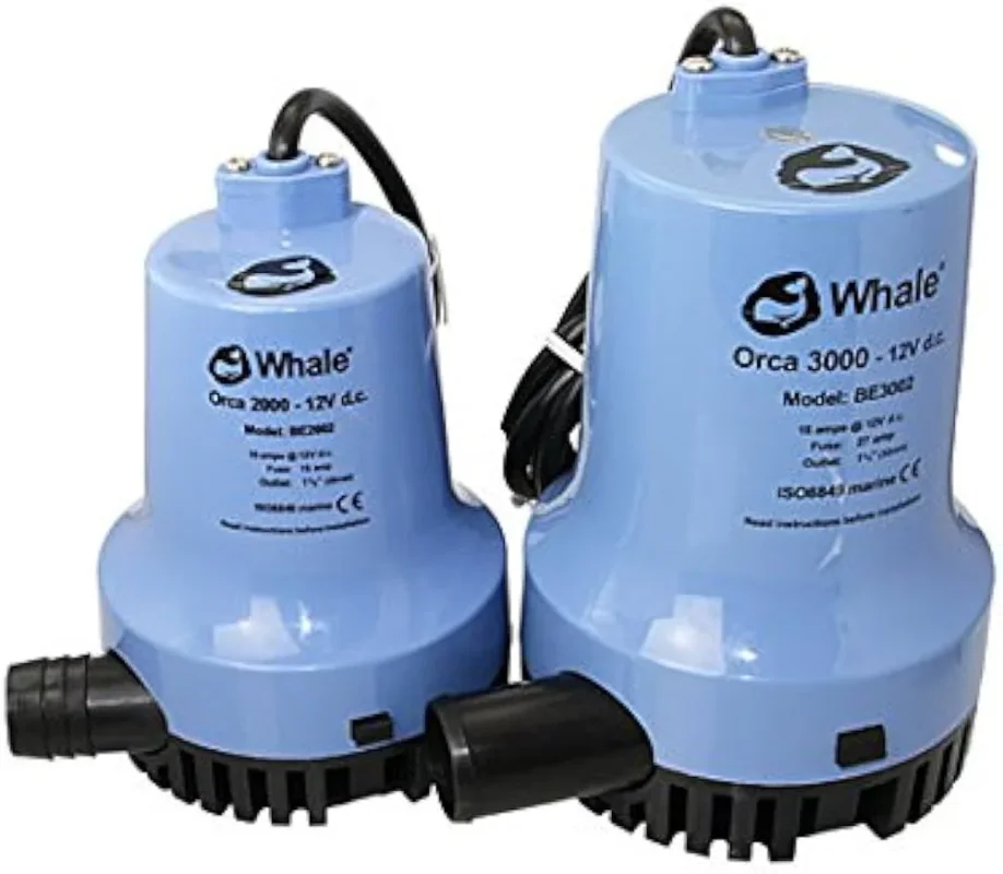 Prix Réduit Whale orca 2000 bilpump 24V - 120l/min - BE2004