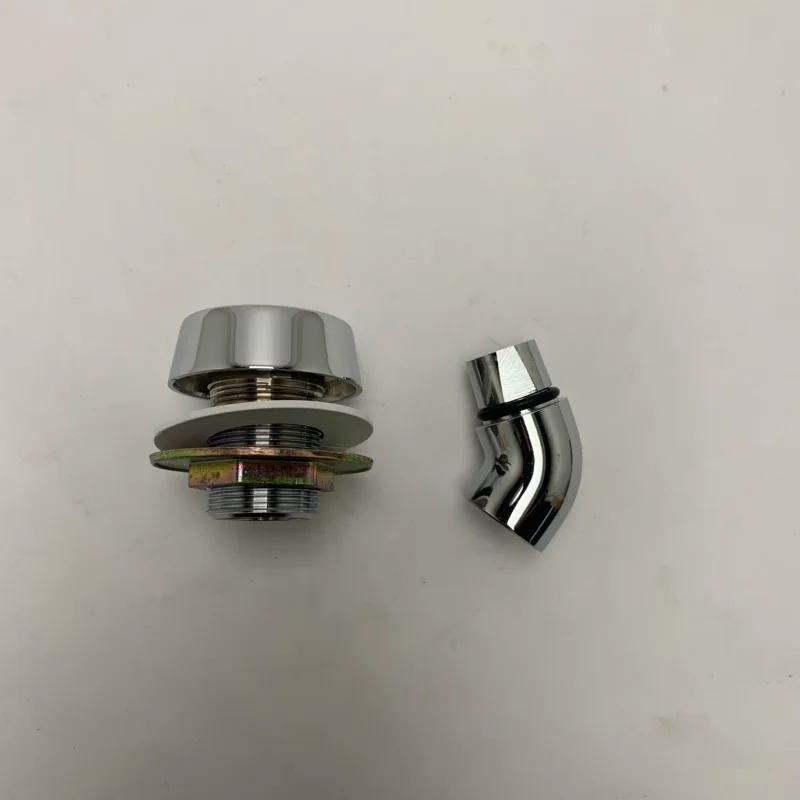 Support Bracket Curved Chrome Fitting - 204911 Petit Prix