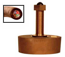 Furuno CA50/200-12M Dual Frequency Bronz Truhull Transducer-FCV-552 Usine Directe