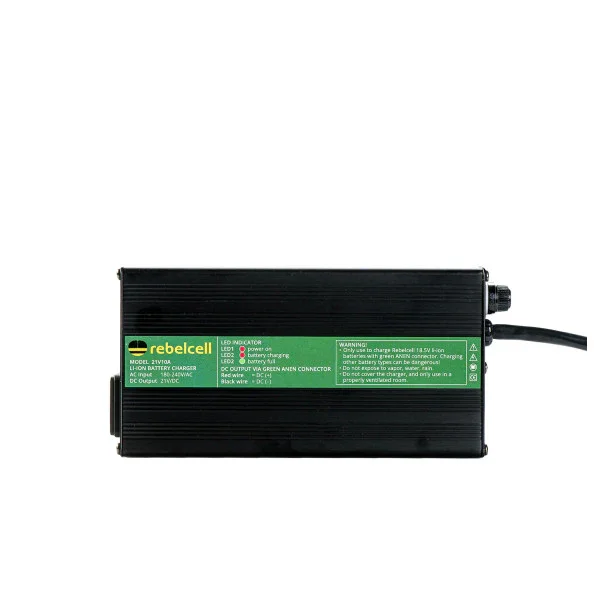Rebelcell battery charger 21v 10a Li-ion LC21V10Retm Retour Gratuit