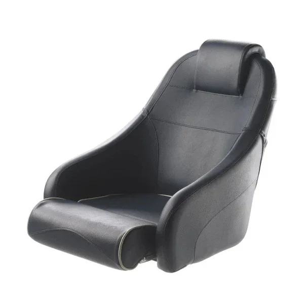 Vetus Flip Up Boat Steering Seat Blue - CHFUSB Petit Prix