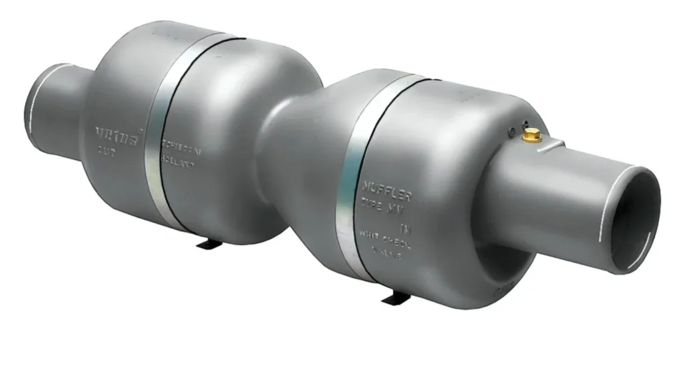 Vetus MV100 100 mm Fast Boat Exhaust Muffler Seulement Aujourd'hui