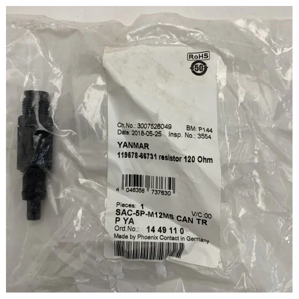 Yanmar 119578-66731 NMEA M Terminal Prix Cassé