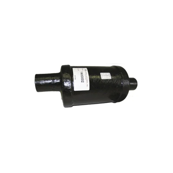 Réduction Centek 3.5 Inch Vernatone MKII Round Exhaust Muffler - 1400016