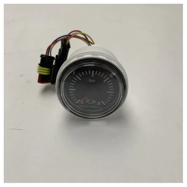 Volvo Penta Engine Turbo Pressure Gauge 0-3 Bar - 874910 Prix Cassé