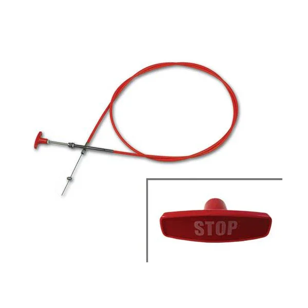 Prix Promo MaxFlex Manual Engine Stop Cable 2.5m - 3180250